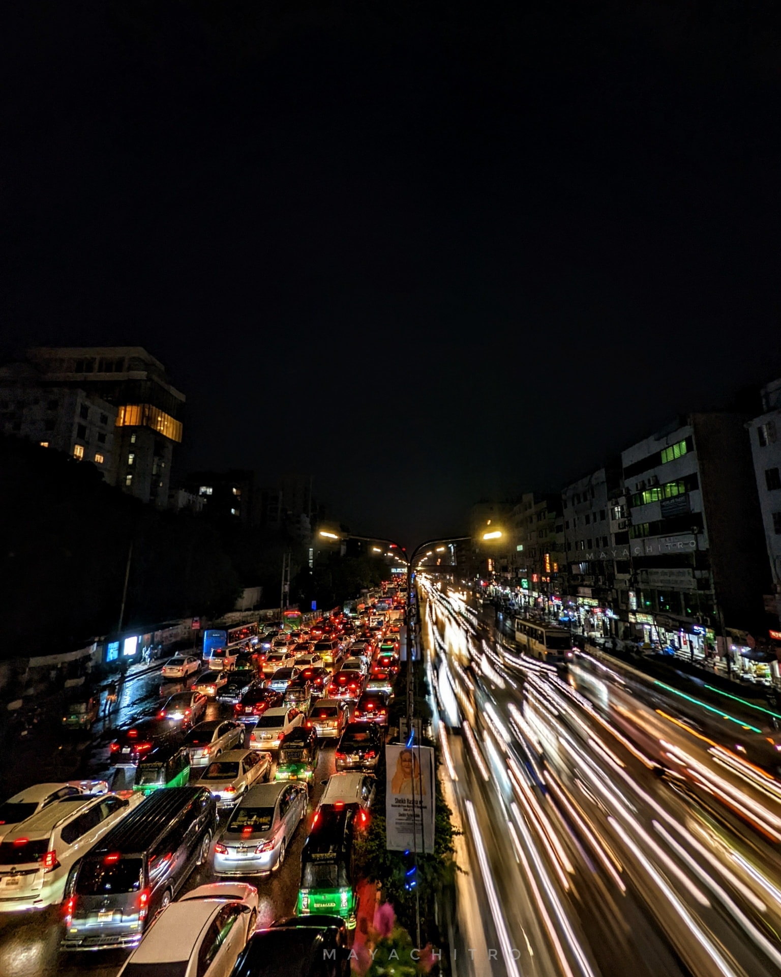 Dhaka Night Traffic