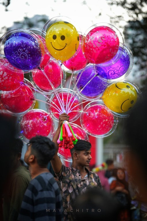 Balloon Seller Smile