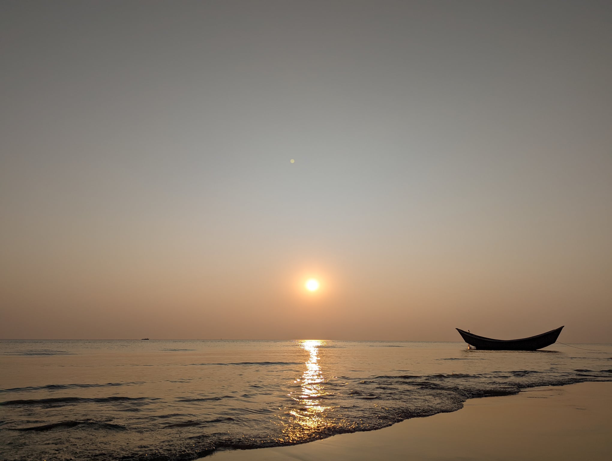 Tranquil Sea Sunset